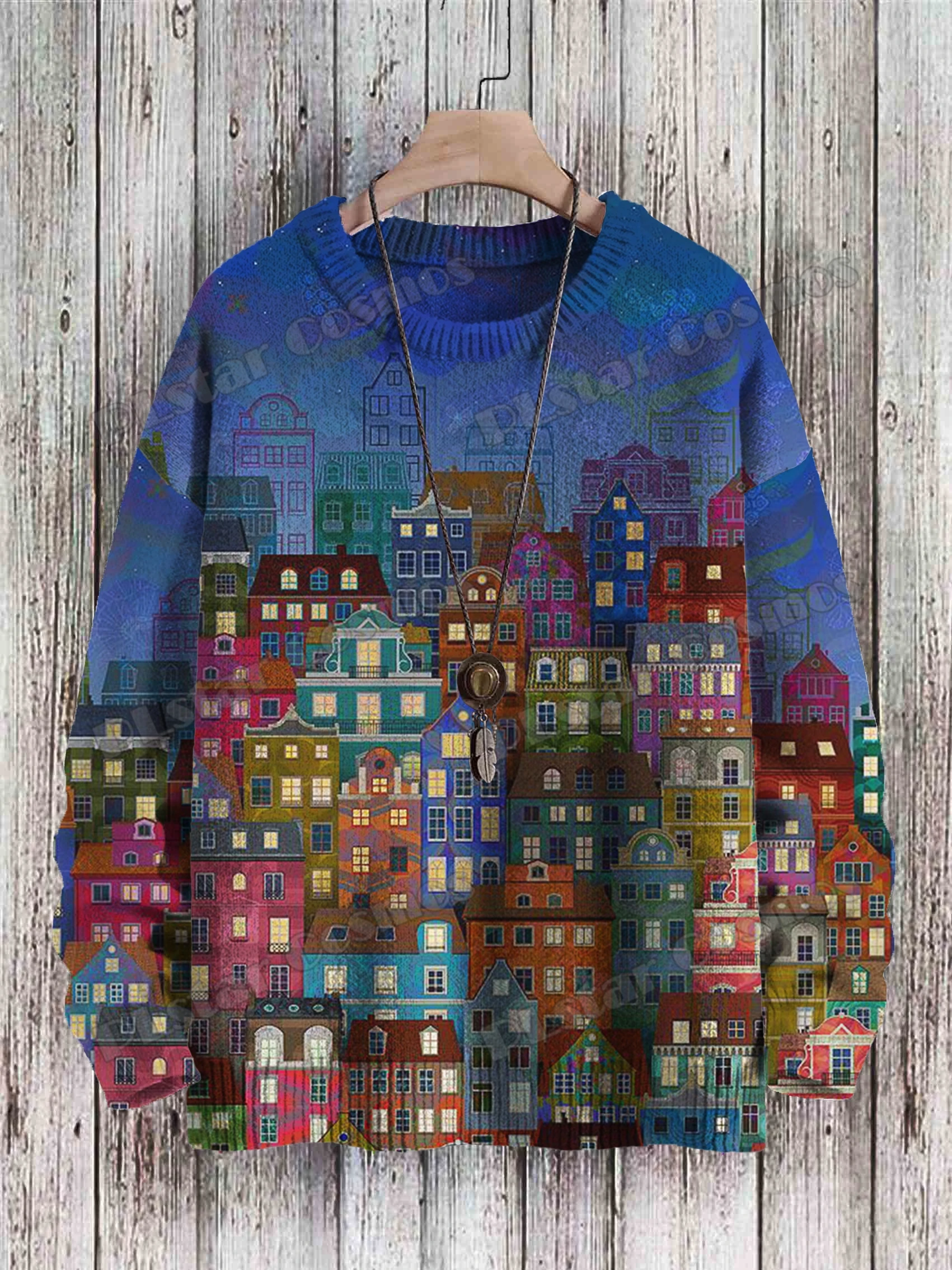 ★2022FW新作★LMC★CREST KNIT SWEATER Winter Unisex Casual Knit Pullover Sweater Rainbow Colors