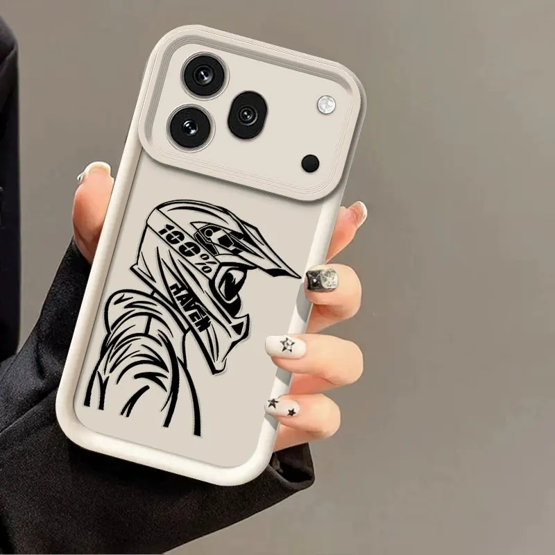Flexible Silicone Shockproof Protective Case with Driver Print Pattern
