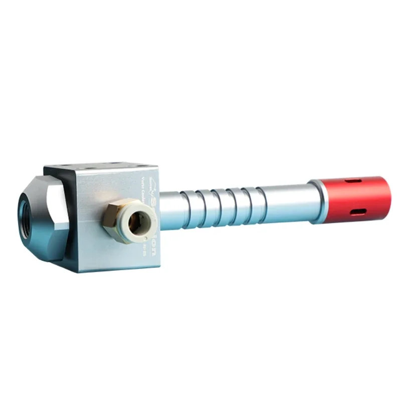 

Cooling air gun of aluminum eddy current tool