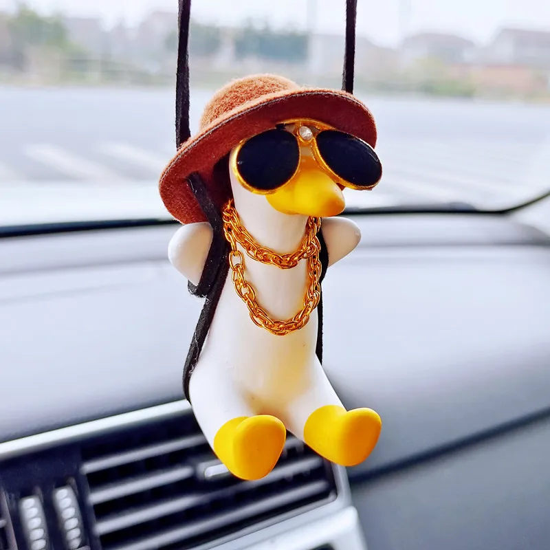 Auto Innen Anhänger Nette Anime Kleine Ente Schaukel Pinguin