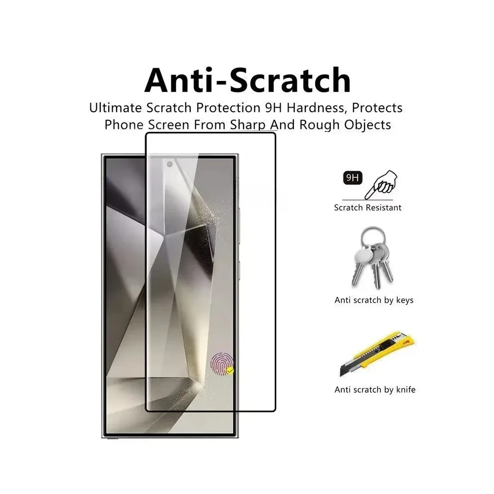 Premium Tempered Glass Screen Protector Duo - Ultra Clear & Durable, Anti-Scratch & Anti-Shatter