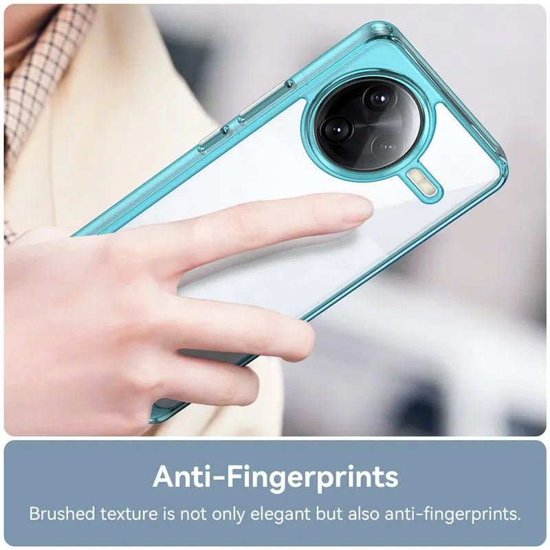 Premium Protective Phone Case - TPU Border & Acrylic Backplane Bumper