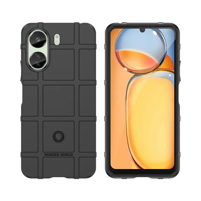 For Xiaomi Redmi 13C Case Cover Redmi 13C Capas New Shockproof Bumper Armor  Hard Clear Transparent Colour For Fundas Redmi 13C - AliExpress