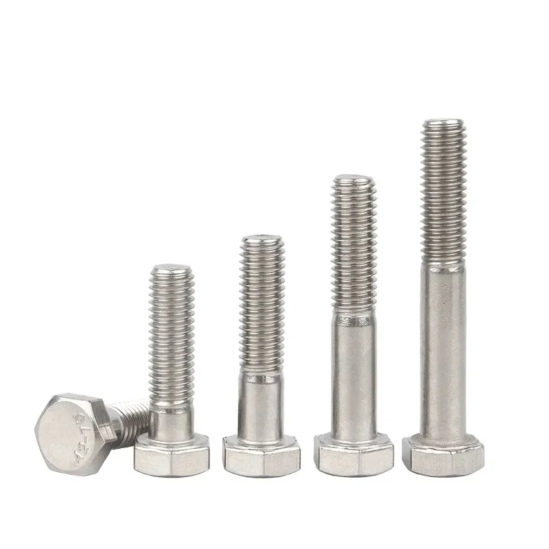 3 Viti Esagonali In Acciaio Inox 304 - M12x40 Mm | Antiruggine Per Manutenzione - Foto 2