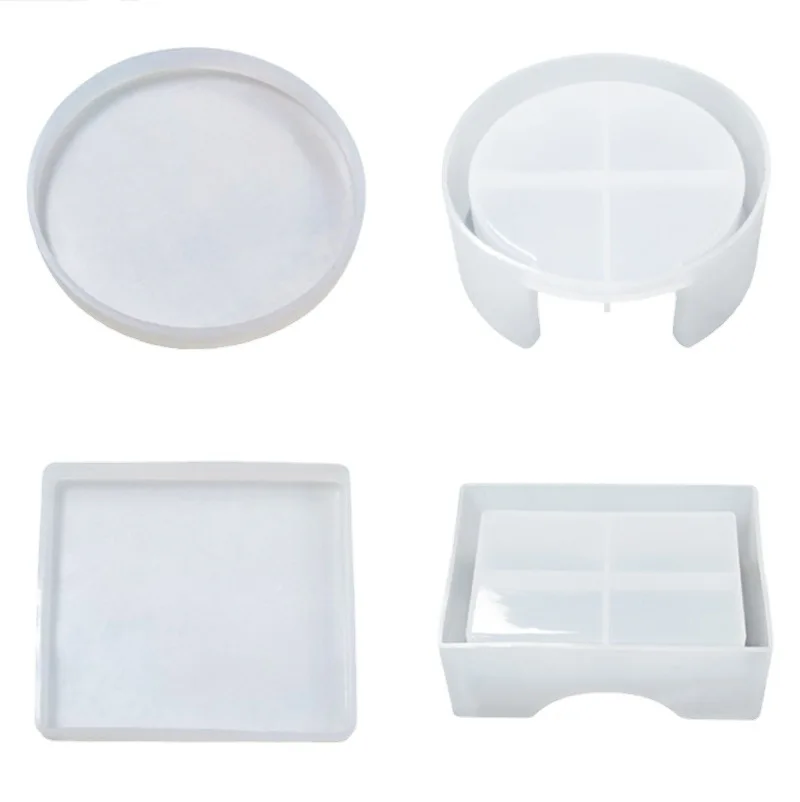 Resin Coaster Mold Set 6