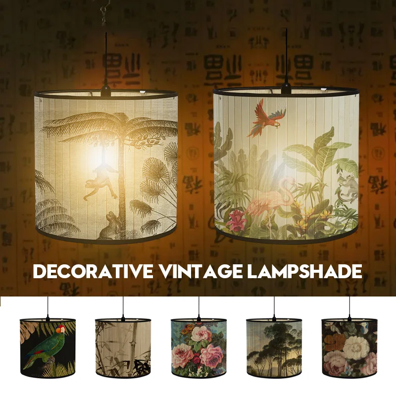 Chinese Retro Style Lamp Shade Bamboo Art Chandelier Pendant Kitchen Hallway Cafe Home Homestay Decor Ceiling Lampshades brgt borderless led spot light recessed downlight narrow ceiling lights focus lamp 220v for kitchen living room indoor lighting