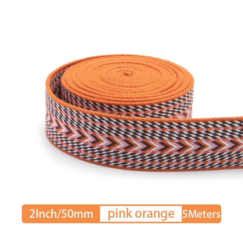 2 Inch-pink orange