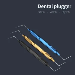 JNSUR 3pcs Dentistry Vertical Plugger Dental Spreader Root Canal Vertical Filling Endodontic Hand Plugger Tool Dental Instrument