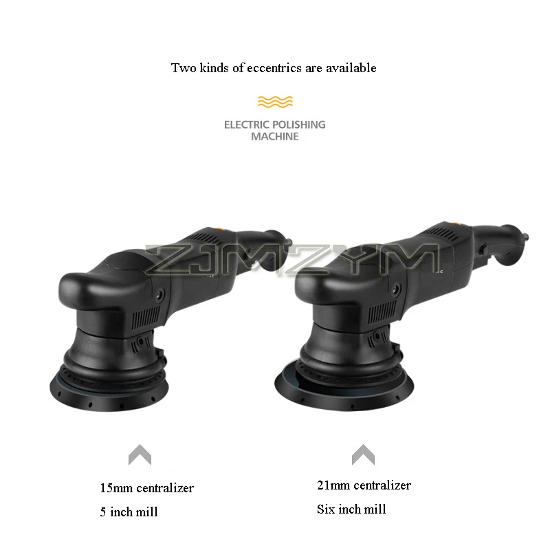 220V Car Polishing Machine DA Eccentric Vibration Polishing Machine Dual Track Orbital er Waxer Automotive Detailing Tool