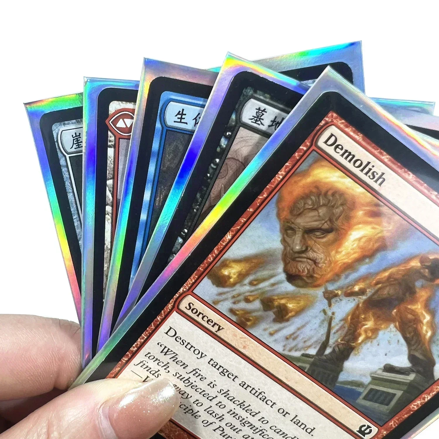 60 Stück Folienkartenhüllen Shirahoshi Uta Nami Hancock