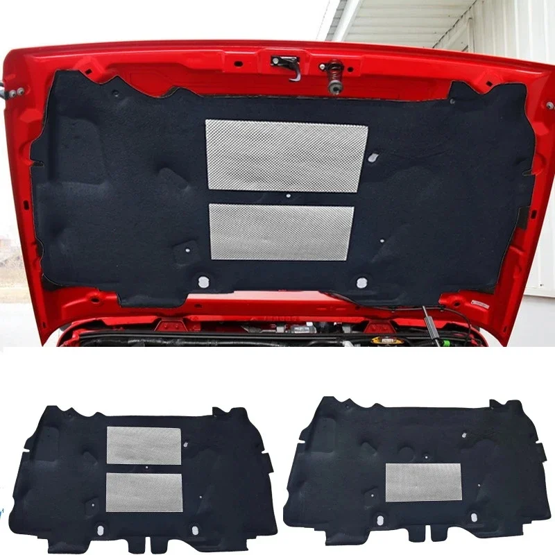 

for Jeep Wrangler 2006-2017 Accessories Heat Sound Insulation Cotton Front Hood Engine Firewall Mat Pad Cover Noise Deadener