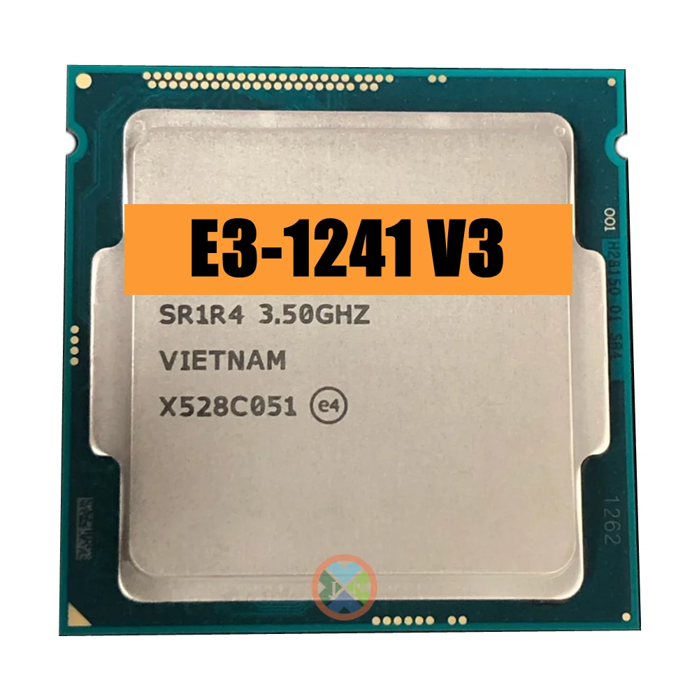 Xeon E3-1241V3 Cpu 3.50Ghz 8M Lga1150 Processore Quad-Core Desktop E3-1241 V3 Spedizione Gratuita E3 1241 V3