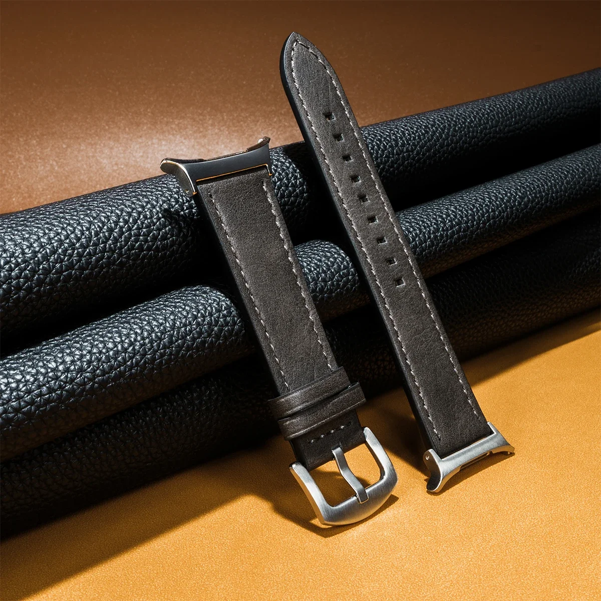 Premium No-Gap Leather Strap Wristband - Quick Business Band Bracelet