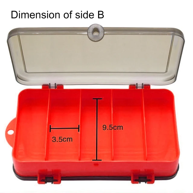 12/16/24 Grids Adjustable Fly Fishing Bait Box Fishing Tackle Storage Box  Fish Hook Storage Accessories - Fishing Tackle Boxes - AliExpress