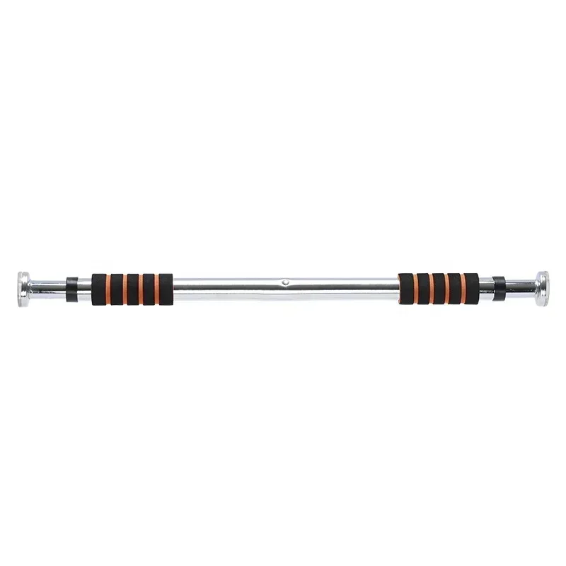 Home Fitness Indoor Pull Up Bar Doorway Mounted Metal Chin Up Bar Horizontal