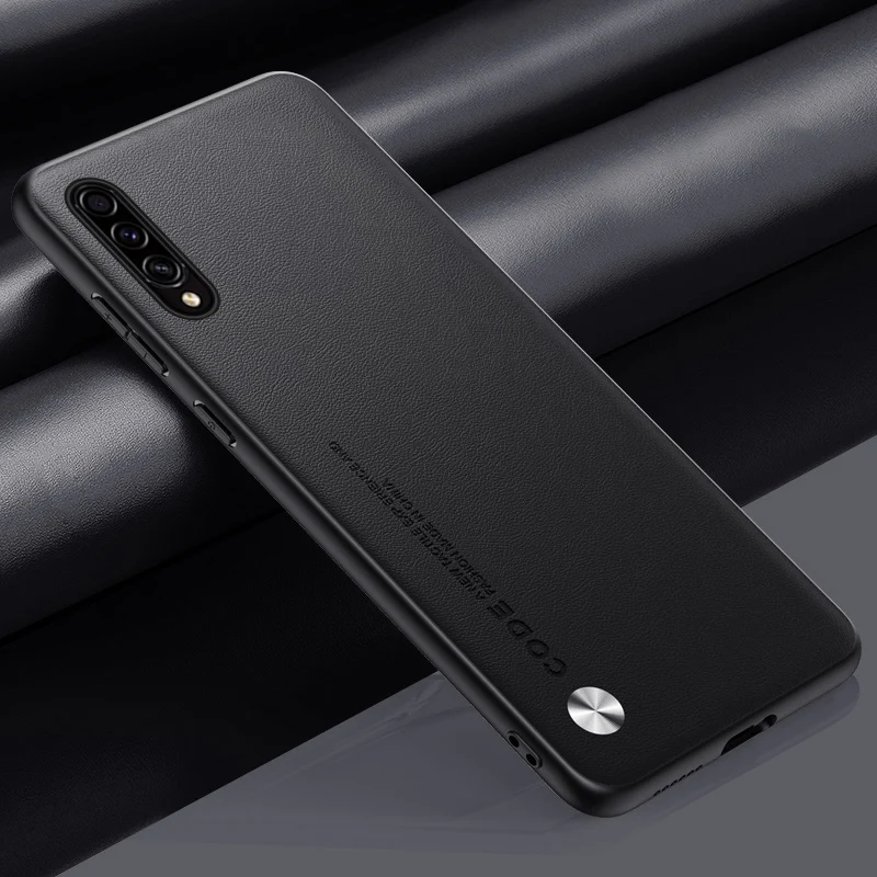 Luxury PU Leather Phone Case with Silicone Protection Back Cover
