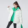 Semir Down Jacket Women with Presbyopia All Over Print Oversize Stand Collar Fashionable Winter Raglan Sleeves Warm Trendy Cool 5