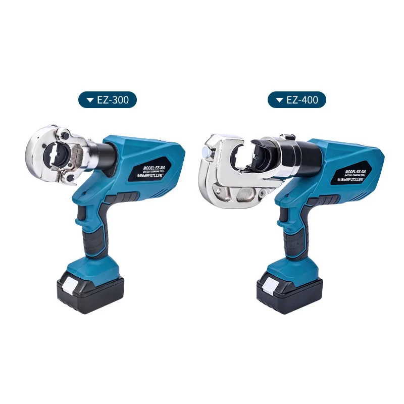 EZ-300 EZ-400 Rechargeable Hydraulic Pliers Electric Hydraulic Crimping DC18V/4Ah Charging Crimping Pliers Tool Ex-Factory Price 3