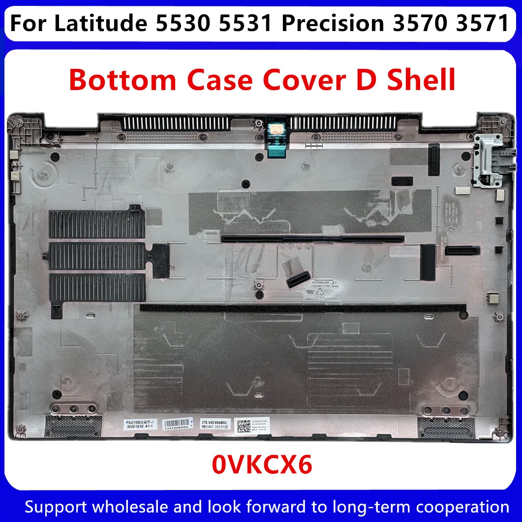 para Dell Latitude 5530 E5530 5531 Pricision 3570 3571 Lcd Tampa Traseira 09t2nw 9t2nw Case Inferior d Escudo 0vkcx6 Novo - Imagem 3