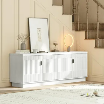 "Farmhouse TV Stand for 75" TV 1