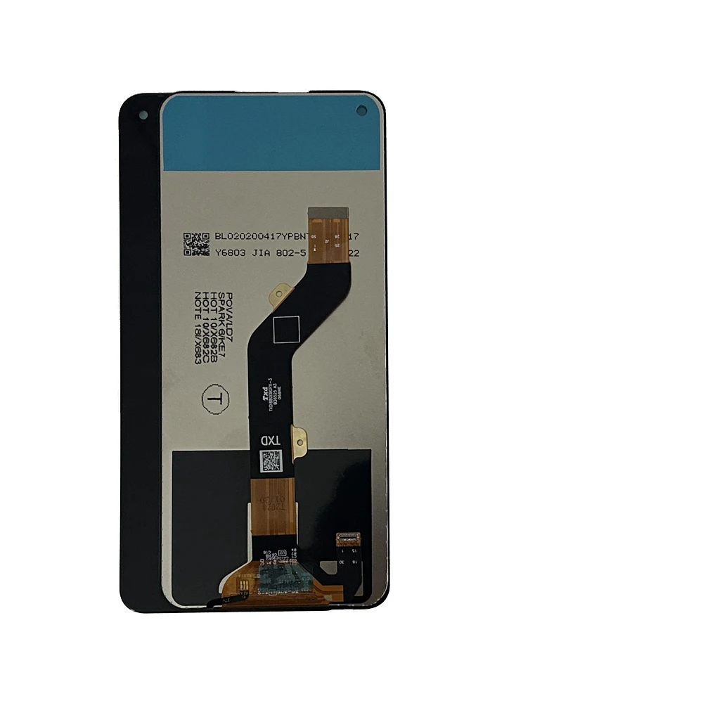 For Tecno Spark 6 KE7 LCD Display Touch Screen Assembly For Tecno Spark 6 KE7 Repair LCD Tecno Spark 6 KE7 LCD Parts