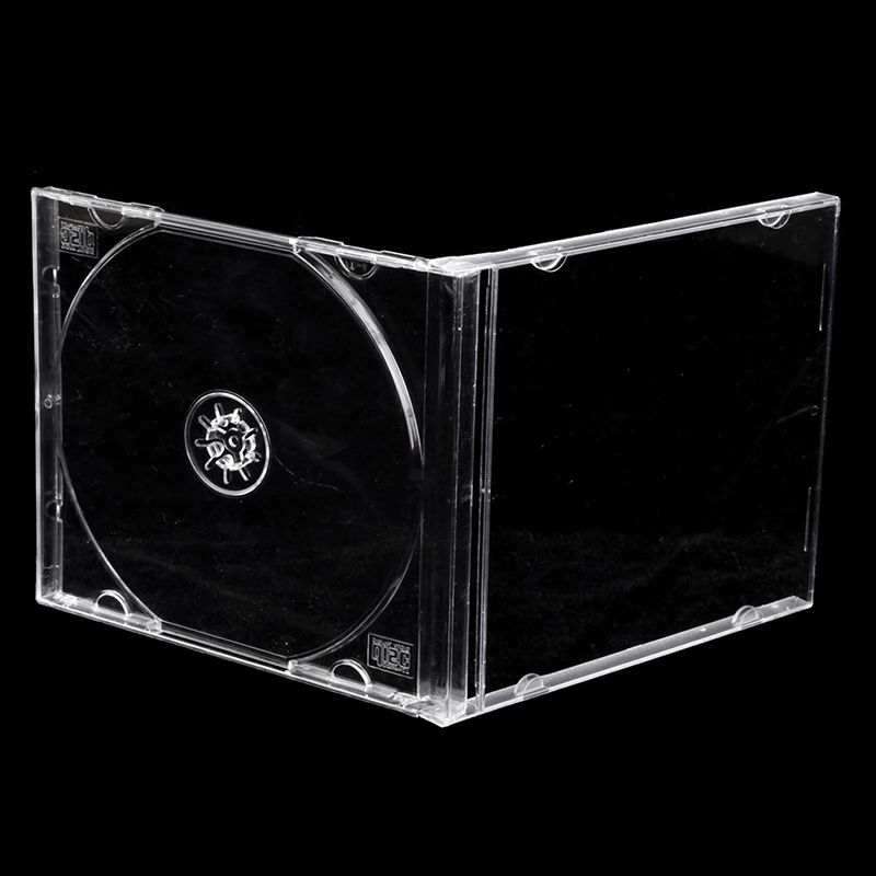 1PCS ReadStar Transparent Plastic Single Piece Disc Case CD Case Thickened CD DVD Disc box