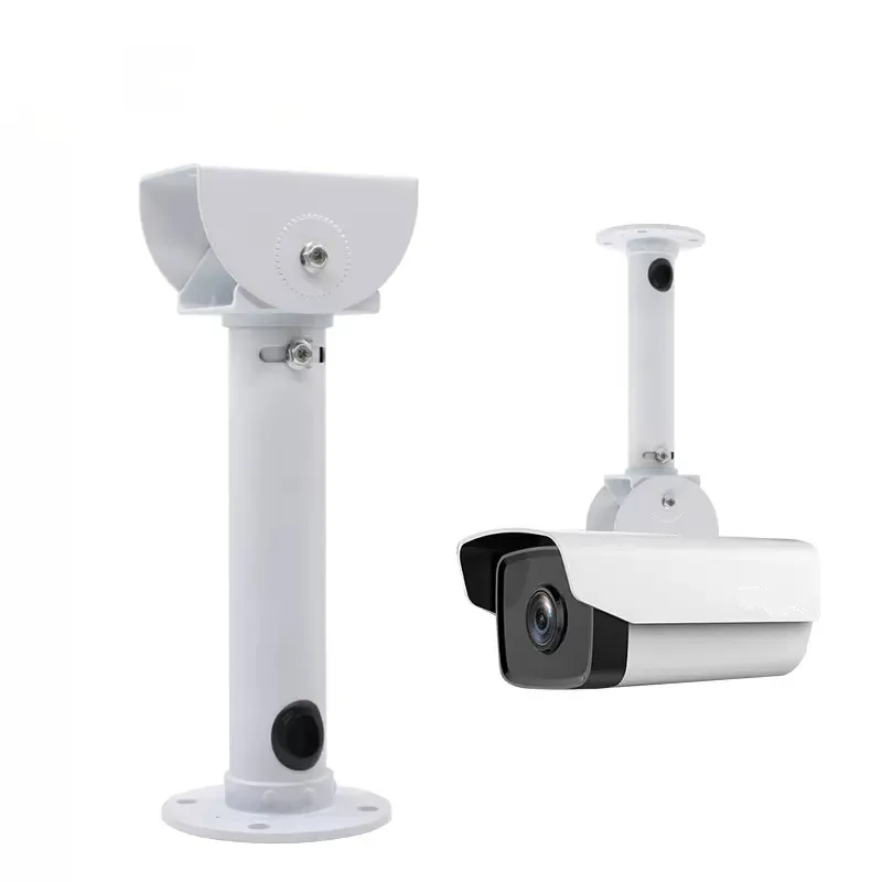 Aluminum Alloy Vertical Mount/Ceiling Mount Bracket Lengthening Wall Hanger CCTV Security Camera Bracket Thick Straight Tube