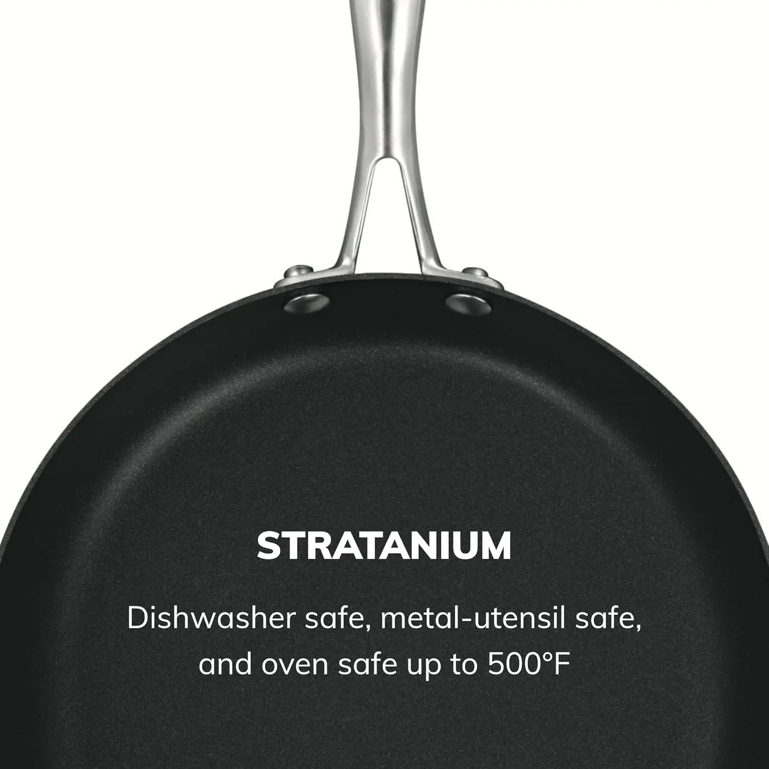 Professional Fry Pan Set - Includes 9.5” & 11” Fry Pans - Easy-to-Use Nonstick Cookware - Dishwasher, Metal Utensil & Ov 6