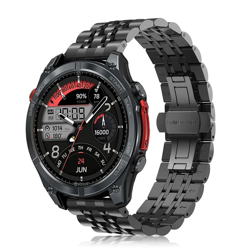 Premium 22mm Stainless Steel Watch Strap
