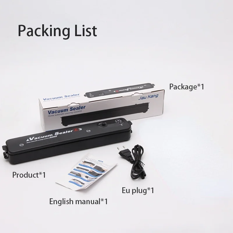 Bag Sealer Small Packaging Machine Household Plastic Bag Heat Sealer