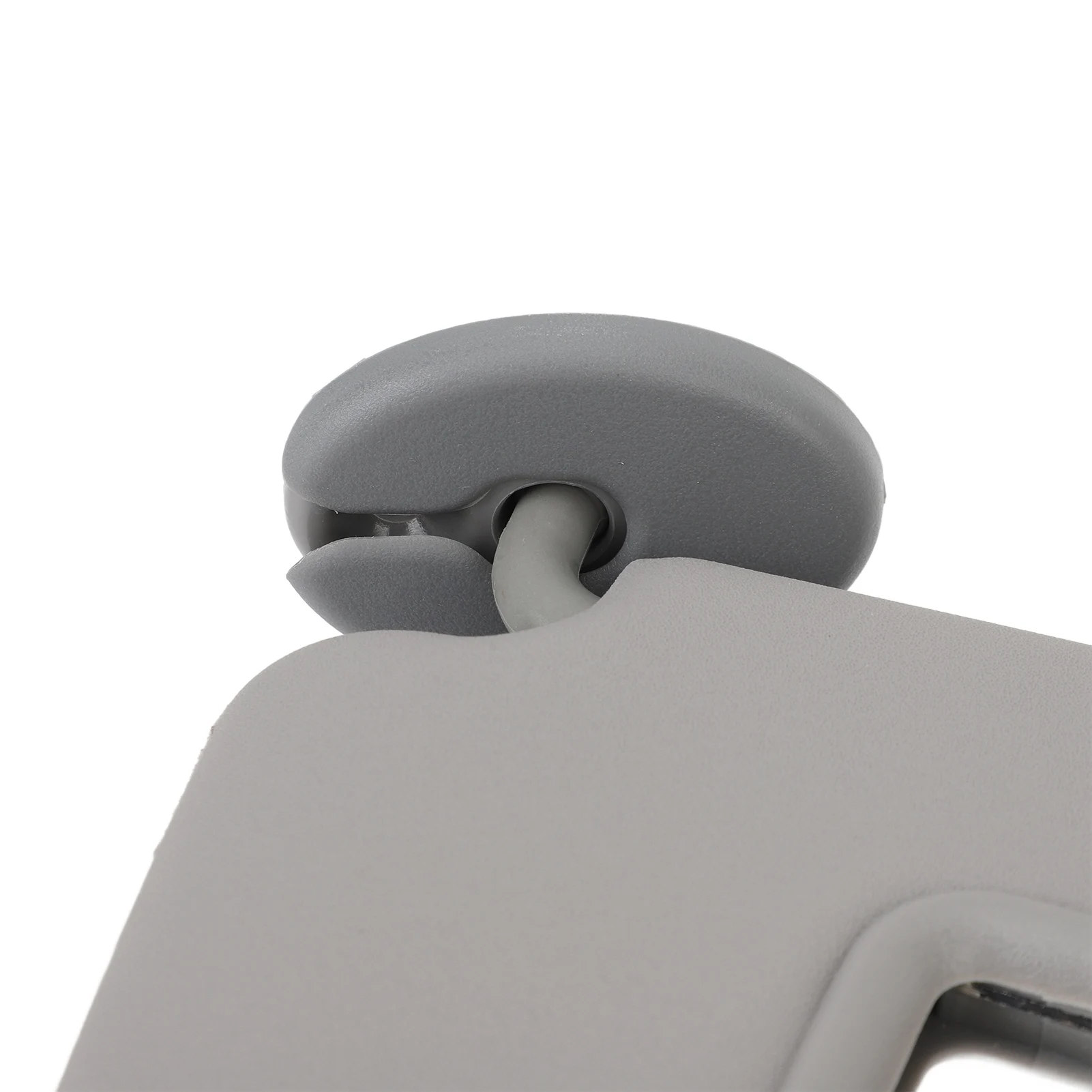 UV-Sonnenblende, linke Sonnenblende mit Make-up-Spiegel, Ersatz für RAV4 2004–2005, graue Sonnenblende für die linke Fahrerseite, Auto-Innenraum – Detail 3