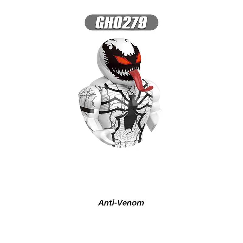 2026년 신제품 데드풀 베놈 브릭 장난감 선물용 미니 액션 피규어 어린이 조립 블록 선물용