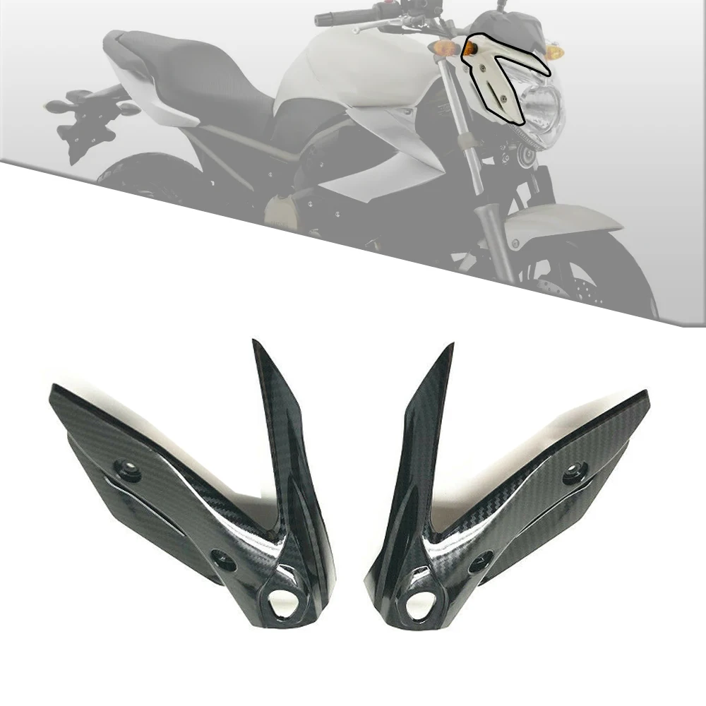 

Углеродное волокно для мотоцикла Левая Правая АБС фара передняя боковая обтекатель кузова для 2009-2012 Yamaha XJ6 2009 2010 2011 2012