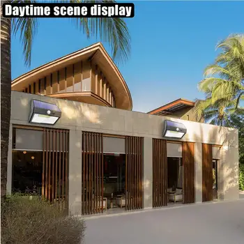 FANHHUI 48 Led Solar Motion Sensor Light for Home 4 Mode 20Lumens Outdoor Emergency Security Garden Solar Wall Light 5