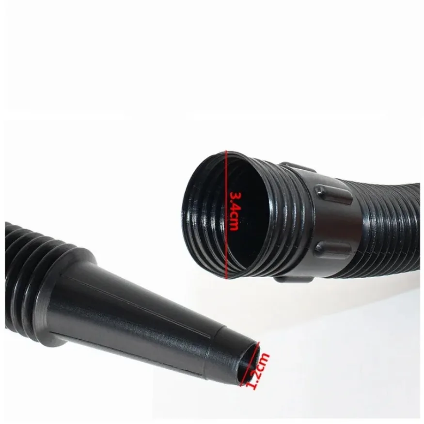 Oil Filter Funnel Car Repair Tool Oil Filling Equipment with Filter Flexible Tube for Safety Emergency Travel Car Accessories 1x