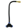 Free Bending Yellow Copper Mist Nozzle 8mm Straight Push Lock Joint Garden Watering Humidification Sprayer 2