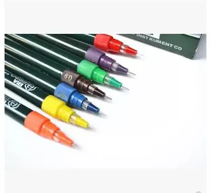 HERO 0.2mm Needle Pen Professional Engineering Technical Fine Point Recharged Filling Ink Liner Writing Sketch Drawing Art Tools