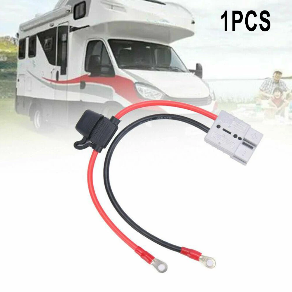 

New Practical Useful Durable Connector Charging Cable Kit Plug Replacement 30CM 50Amp Accessories For Anderson