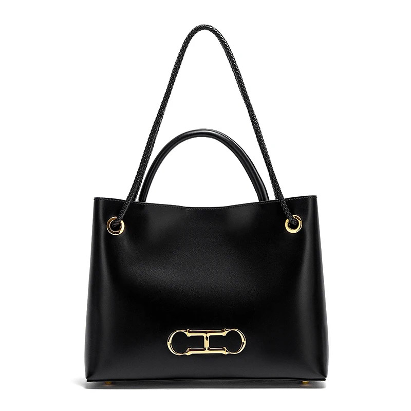 أزياء كلاسيكية ريترو المرأة الجديدة بلون حقيبة كرو...