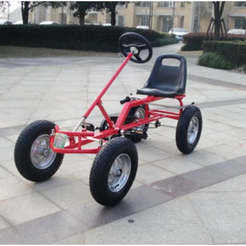Snow Scooter Indoor/Outdoor Ice Skating with Large Wheels with Anti-Rust Steel Frame Children's Snow Bike Balance Training