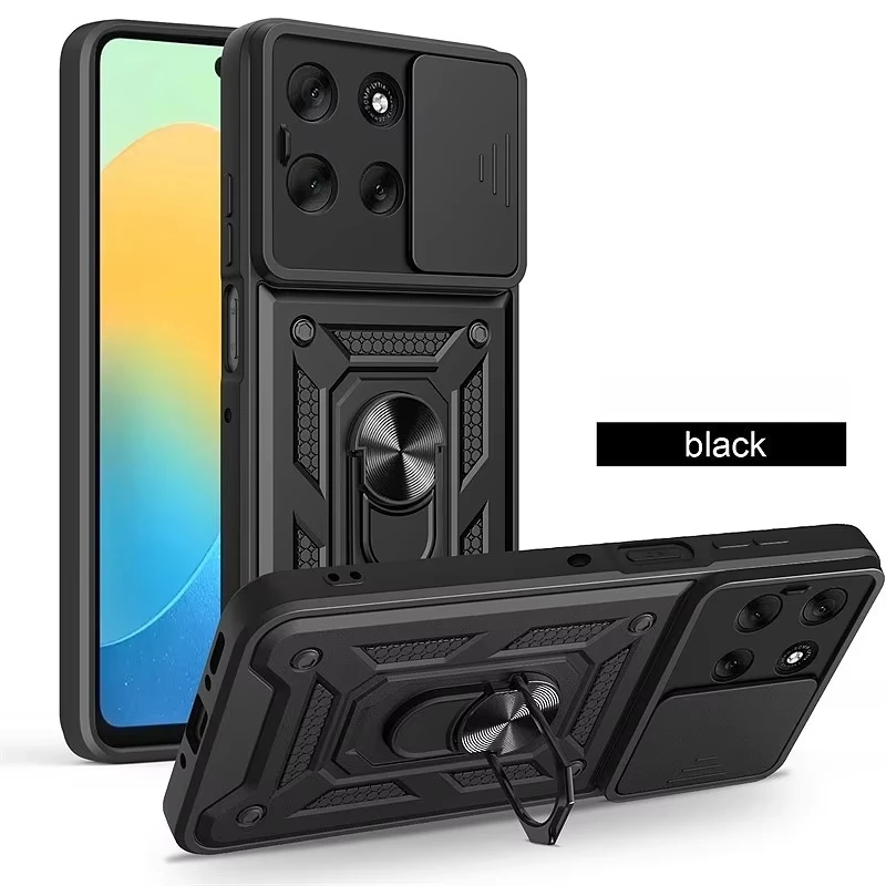 Shockproof Armor Phone Case with Camera Lens Protection