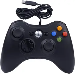 Ultimate Storm Wyrm USB Wired Game Controller - Precision Joystick & Gamepad (Black)