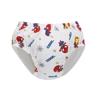 رائعة محاصر 5 قطع الأولاد ملابس داخلية قطنية مريحة وتنفس ملخصات الأولاد الرجل العنكبوت طباعة الأطفال مثلث سراويل 6