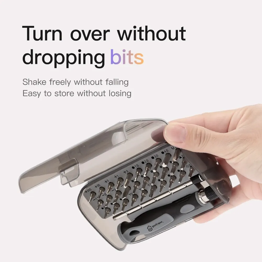 32 in 1 Precision Screwdriver Set Manual Hand Tool Kit Magnetic Mini Small Bit for Xiaomi Mobile Cellphone Watch Repair Home New