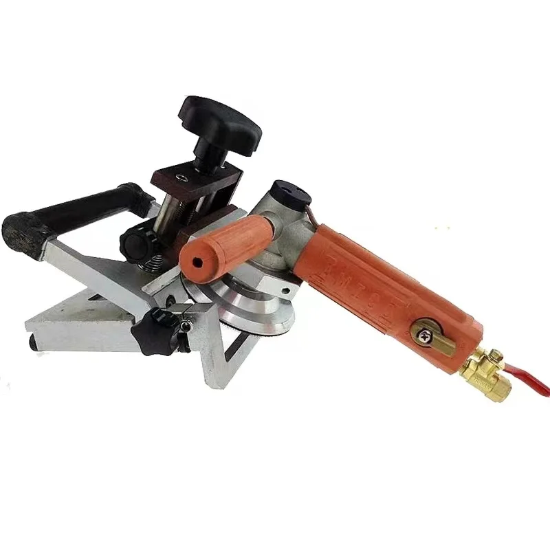 

Water Injection Pneumatic Water Mill Disc 4-inch Polishing and Polishing Machine+Chamfering Frame Set