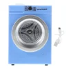 Miniature Washing Machine Model Portable Washer DIY House Layout Prop Metal Decor Tiny 4