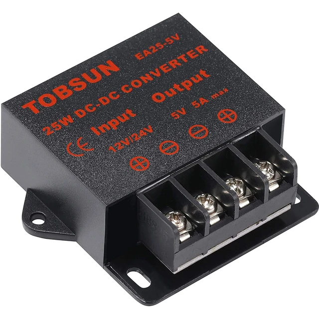 24V to 12V Converter Step Down 24V 12V Waterproof Module DC DC 1A-5A Buck  Model Converter - AliExpress