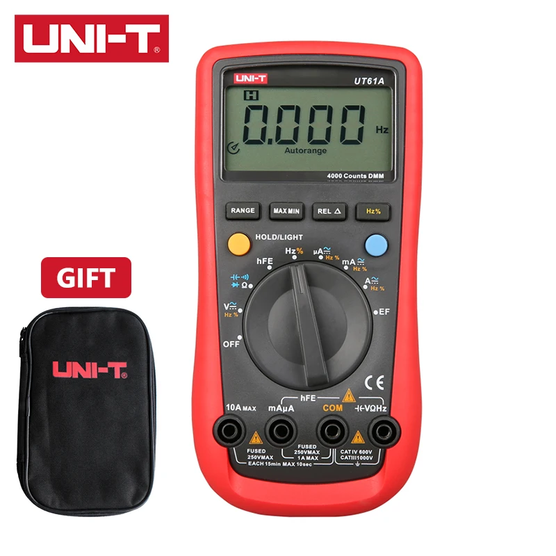 Uni-t Ut61a Ut61b Ut61c Ut61d Ut61e Modern Digital Multimeter True Rms ...