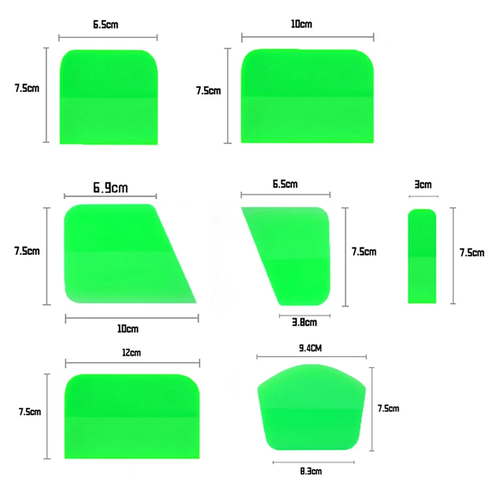 Squeegee Soft Car TPU PPF Film Install Squeegee Tool Cleaner Car Vinyl Wrap Window Tint Tool Perfect for car transparent film 4