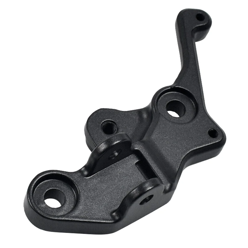 Motorcycle Front Left Footrest Foot Peg Pedal Bracket Fit For Kawasaki Ninja400 Z400 Black Motorcycle Accessories Motorcycle Footrests